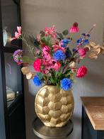 Echt een Eyecatcher Zijden bloemen in vaas Schild Zijde, Huis en Inrichting, Ophalen of Verzenden, Nieuw