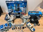 Playmobil Politiebureau met Auto's en Accessoires, Ophalen of Verzenden, Gebruikt, Complete set