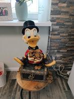 Disney Dagobert Duck op Schatkist Figuur, Gebruikt, Ophalen of Verzenden, Overige figuren, Beeldje of Figuurtje