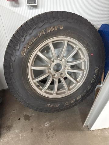 Falken Wildpeak A/T Band met Velg - LT275/70R17 beschikbaar voor biedingen