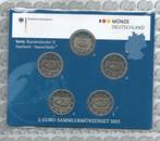 Duitsland 2 euro 2025 (32e) "Saarland, de Saarlus"(5 L, BU), Ophalen of Verzenden, Duitsland, 2 euro, Losse munt