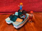 Playmobil Waterfiets met Glijbaan en Familie, Ophalen, Gebruikt