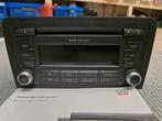 Radio Audi A3 2003-2012, Ophalen of Verzenden, Gebruikt
