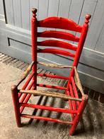 4 antieke Staphorster knopstoelen, Antiek en Kunst, Ophalen