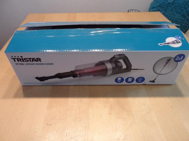 Tristar steelstofzuiger SZ-1928, Witgoed en Apparatuur, Stofzuigers, Zo goed als nieuw, Overige typen, Reservoir, Ophalen