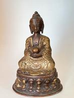 🔸 Bronzen boeddha beeldje, Antiek en Kunst, Antiek | Koper en Brons, Ophalen of Verzenden
