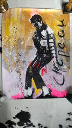 Michael Jackson Kunstwerk - Chapeau, Ophalen of Verzenden