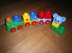 Primo treintje met blokjes, Ophalen of Verzenden, Gebruikt, Losse stenen, Lego Primo