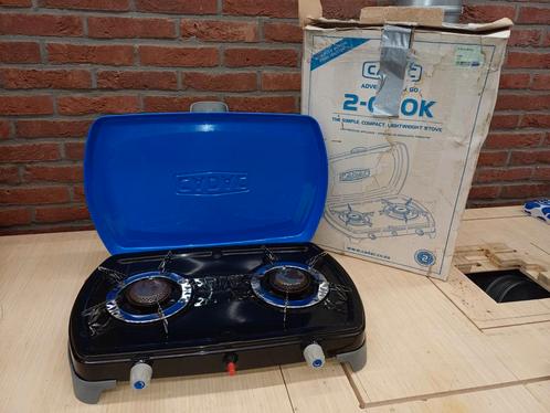 2-pits Cadac Cook kook toestel gaspit kookplaat skottelbraai, Caravans en Kamperen, Kampeeraccessoires, Zo goed als nieuw, Ophalen of Verzenden