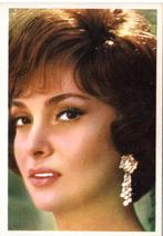 Gina Lollobrigida verzamelkaartje uit Duitsland 9,5x 6,5 cms, 1960 tot 1980, Verzenden, Foto, Zo goed als nieuw