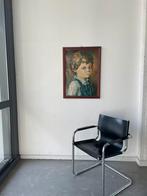 Huilende jongen jaren 70 vintage print, Ophalen, ., 2de hands, Minder dan 50 cm