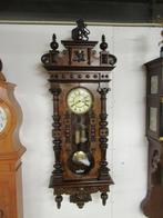 Oer 11186 grote antieke notenhouten regulateur 8-klok, Antiek en Kunst, Antiek | Klokken, Ophalen