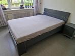 Bed Fresh Beterbed 140, lattenbodem Bossflex600 Antraciet, Ophalen, Overige materialen, Overige kleuren, Tweepersoons