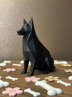 Duitse herder beeldje, honden decoratie, geometrisch, cadeau, Ophalen of Verzenden, Nieuw