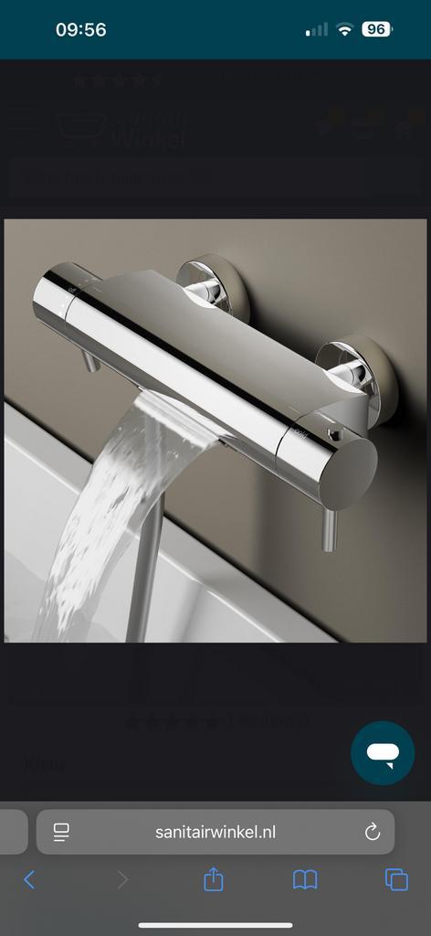 HotBath Buddy Cascade badkraan en douchekop HotBath Mate, Doe-het-zelf en Verbouw, Sanitair, Zo goed als nieuw, Bad, Verzenden