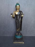 Bronzen Boeddhabeeld/Karana Mudra/Azië/45 cm, Huis en Inrichting, Ophalen of Verzenden, Nieuw