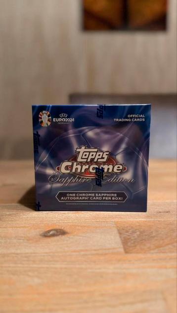 Topps Chrome UEFA Euro 2024 Sapphire Edition NIEUW IN HAND!  beschikbaar voor biedingen
