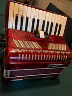 Parrot accordeon, Muziek en Instrumenten, Accordeons, Overige merken, Met riemen, 48-bas, Gebruikt