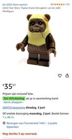 LEGO Star Wars: Paploo Ewok (erugkeer van de Jedi Minifiguur, Verzamelen, Speldjes, Pins en Buttons, Ophalen of Verzenden, Zo goed als nieuw