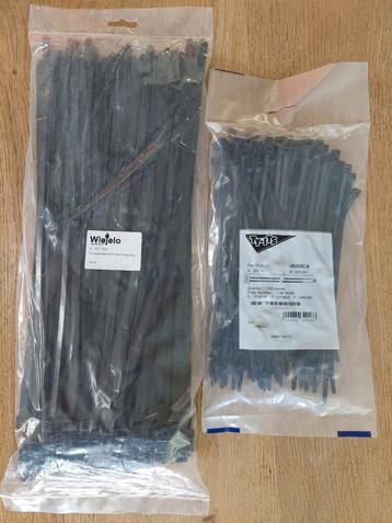Tie-wrap kabelbinder nieuw 370x7,6 mm 200x4,6 mm 200 stuks  beschikbaar voor biedingen