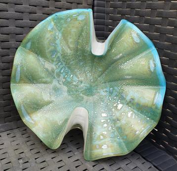 Schaaltje glas art nouveau deco Italiaans beschikbaar voor biedingen
