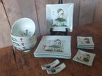 Aziatisch servies (14-delig), Nieuw, Ophalen of Verzenden, Overige stijlen, Porselein