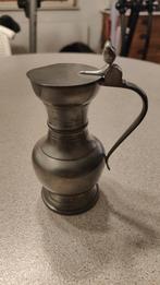 Tinnen kan met deksel, Antiek en Kunst, Ophalen of Verzenden