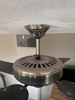 Vintage Plafondventilator, Huis en Inrichting, Lampen | Plafondlampen, Ophalen, Gebruikt, Metaal