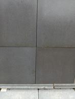 Betontegels afm 60x60x4, antraciet, Ophalen, Zo goed als nieuw, Beton, Terrastegels