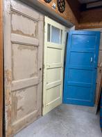 Paneeldeuren 3 stuks gebruikt, Doe-het-zelf en Verbouw, Deuren en Horren, Ophalen, Gebruikt, 80 tot 100 cm, Binnendeur