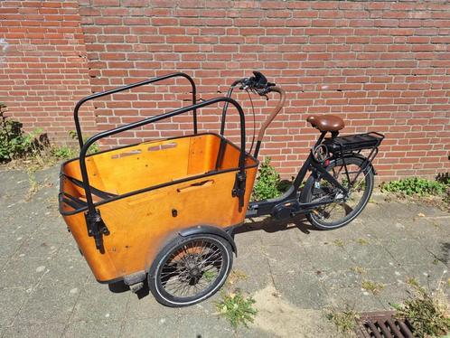 elektrische bakfiets, Fietsen en Brommers, Fietsen | Bakfietsen, Gebruikt, Overige merken, 4 kinderen of meer, Elektrisch, Huif
