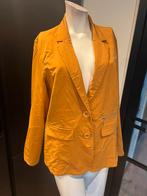 &Co woman travelstof jasje geelgoud maat XL blazer, Overige kleuren, Maat 46/48 (XL) of groter, &Co Woman, Ophalen of Verzenden