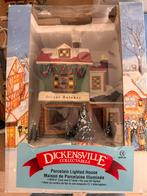 Dickensville Kersthuisje - Oliver Butcher, Overige materialen, Bruin, Ophalen of Verzenden, Zo goed als nieuw