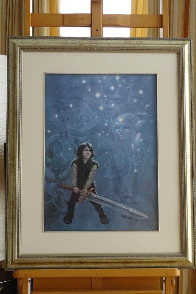 Thorgal het Sterrenkind originele lithografie, Antiek en Kunst, Kunst | Litho's en Zeefdrukken, Ophalen