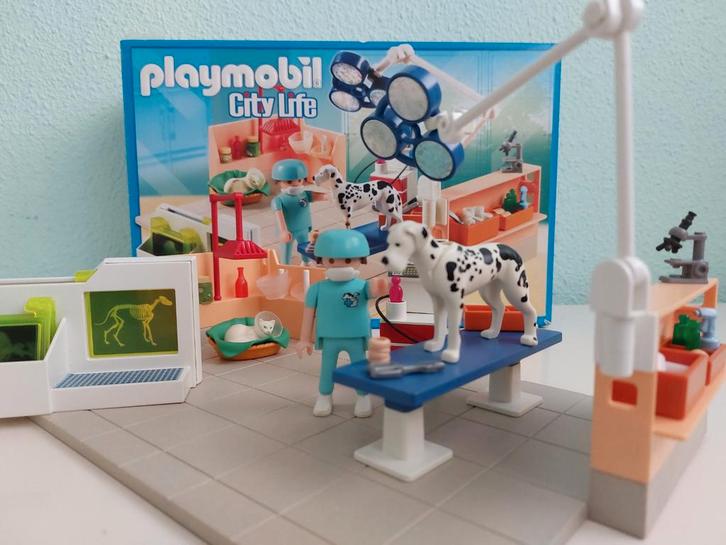 Playmobil Dierenarts Operatiekamer Praktijk 5530 met doos, Kinderen en Baby's, Speelgoed | Playmobil, Gebruikt, Complete set, Ophalen of Verzenden