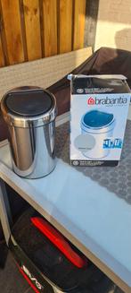 Brabantia Touch Bin 3 Liter - Prullenbak, Huis en Inrichting, Woonaccessoires | Prullenbakken, Nieuw, Ophalen of Verzenden, Minder dan 10 liter