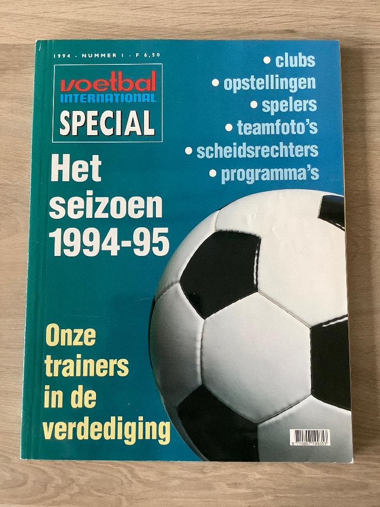 Voetbal International Competitiespecial 1994-1995, Verzamelen, Ophalen of Verzenden, Zo goed als nieuw, Overige binnenlandse clubs