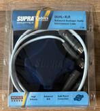 Supra Cables Dual-XLR 1m, Audio, Tv en Foto, Audiokabels en Televisiekabels, Ophalen of Verzenden, Gebruikt, Minder dan 2 meter