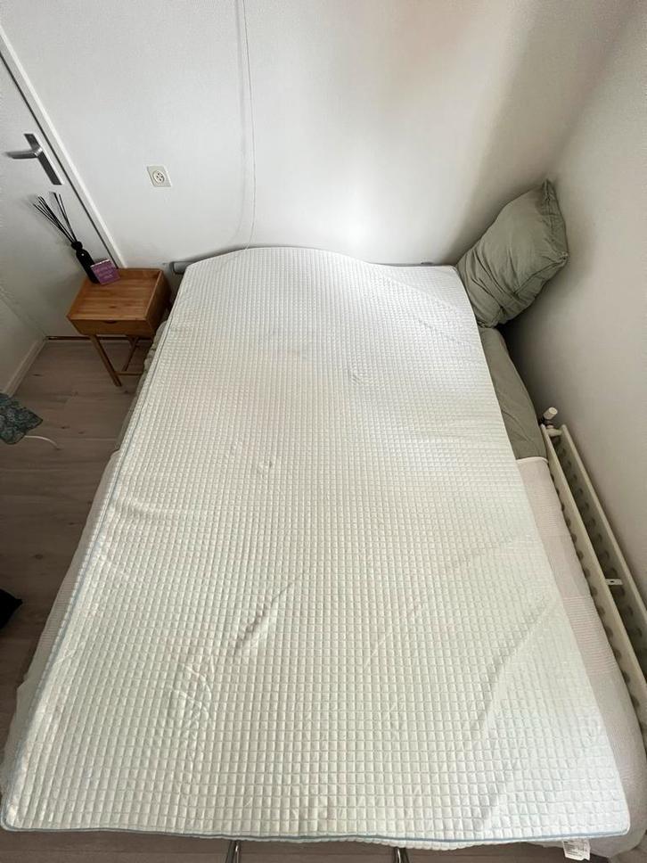 IKEA KNAPSTAD Topmatras 140x200 - Zo goed als nieuw!, Huis en Inrichting, Slaapkamer | Matrassen en Bedbodems, Zo goed als nieuw