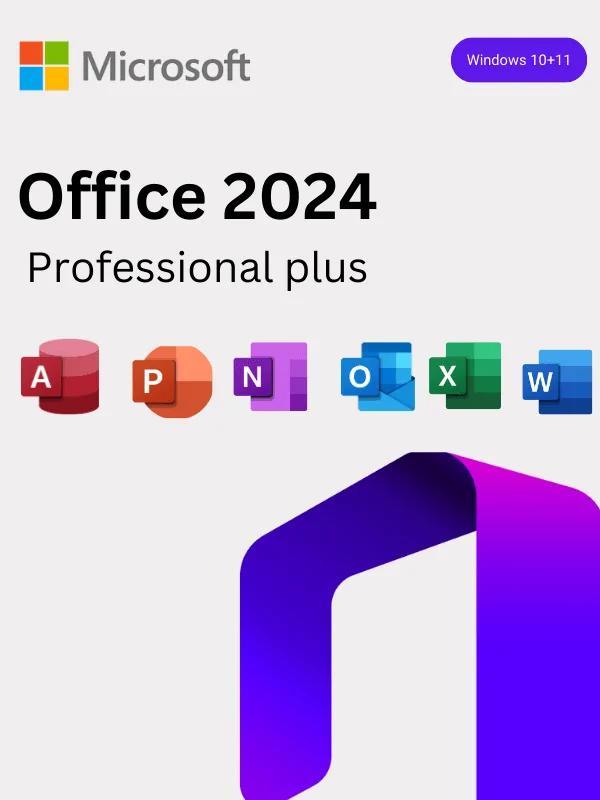 Office 2024 Professional Plus - Direct geleverd, Computers en Software, Office-software, Nieuw, Windows, Access, Verzenden