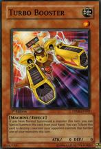 Yu-Gi-Oh verzamelkaart: Turbo Booster., Ophalen of Verzenden, Losse kaart, Zo goed als nieuw