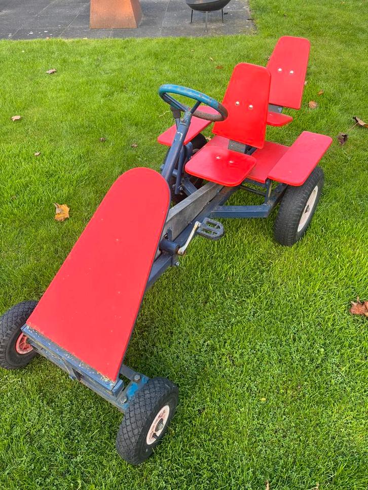 Unieke- 2 zits skelters, Kinderen en Baby's, Speelgoed | Buiten | Skelters, Gebruikt, Overige merken, Ophalen of Verzenden