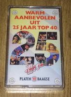 Warm Aanbevolen 25 jaar Top 40 cassette, Pop, Gebruikt, Ophalen of Verzenden, Voorbespeeld