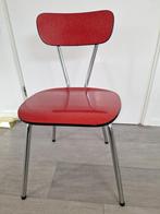 Vintage formica stoel, Huis en Inrichting, Stoelen, Ophalen, Gebruikt, Jaren 60, Eén