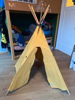 Nobodinoz Nevada tipi tent – okergeel, Ophalen of Verzenden, Gebruikt