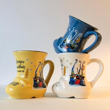 Set van 3 Gluhwein Kerstmarkt Mokken Weihnachtsmarkt Germany beschikbaar voor biedingen