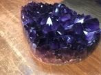 Amethist cluster (22) 4,76 kg, 26x19x8 cm diep paars, Ophalen of Verzenden, Mineraal