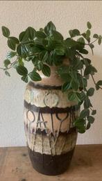 Grote West Germany vaas met relief, Ophalen of Verzenden