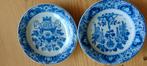 2 wand bordjes Porceleine fles, Antiek en Kunst, Antiek | Wandborden en Tegels, Ophalen