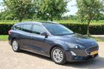Ford Focus Wagon 1.0 EcoBoost Titanium Business Trekhaak, ri, 65 €/maand, Gebruikt, Blauw, Origineel Nederlands